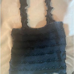 Mineral Washed Crop Top